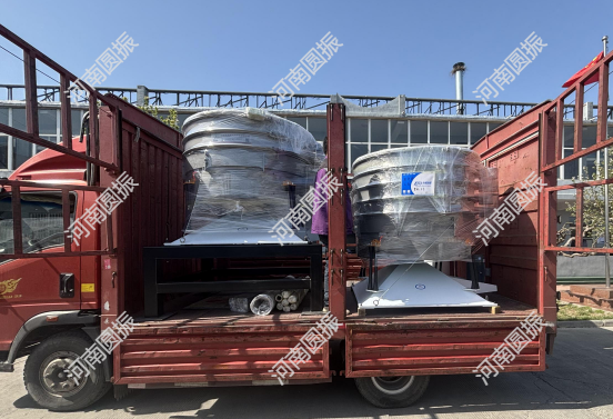 山東省2臺(tái)搖擺篩裝車，今日發(fā)貨