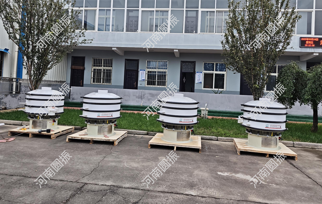 廣東省佛山市4臺(tái)塑料篩發(fā)貨